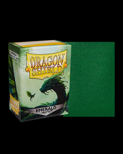 DRAGON SHIELD STANDARD SLEEVES EMERALD MATTE