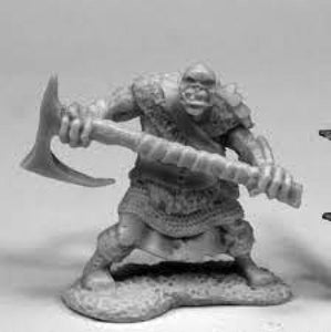 REAPER BONES 77431 ORC CHOPPER BATTLE AXE MINI