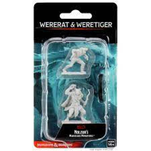 NOLZURS MARVELOUS MINIATURES WERERAT AND WERETIGER