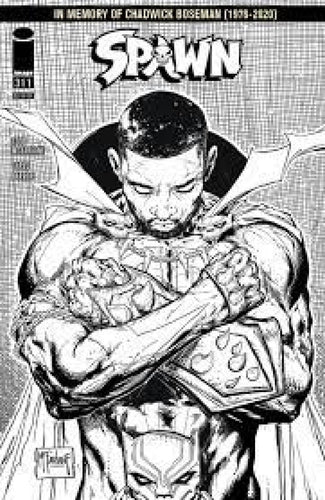 SPAWN #311 CVR D MCFARLANE B&W