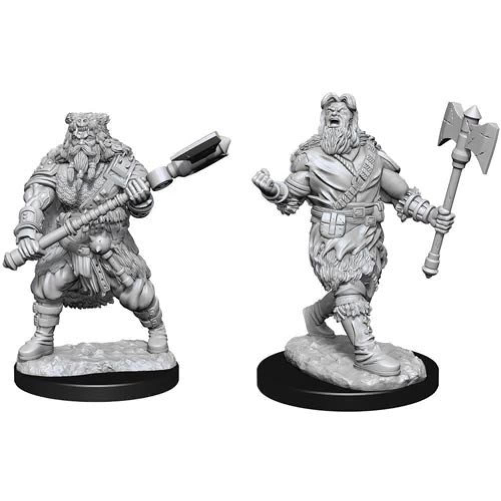 D&D NOLZURS MARVELOUS MINIS HUMAN BARBARIAN MALE