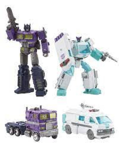 TRANSFORMERS SELECTS SG VOY OPTIMUS/DLX RATCHET AF