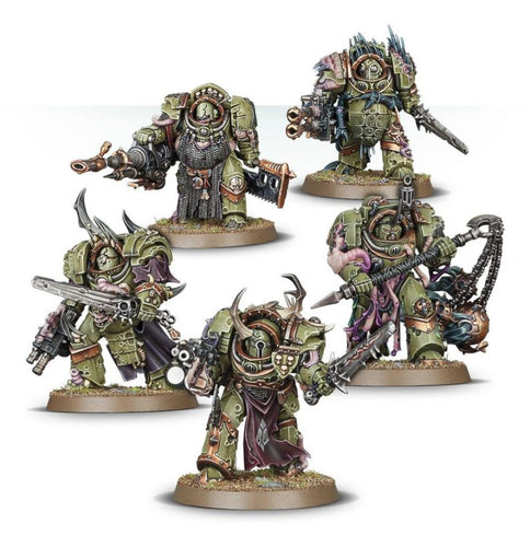 WARHAMMER 40K : DEATH GUARD BLIGHTLORD TERMINATORS