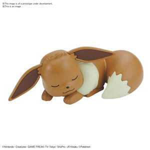 07 EEVEE SLEEPING POSE POKEMON BANDAI SPIRITS HOBBY POKEMON MODEL KIT QUICK MODEL KIT