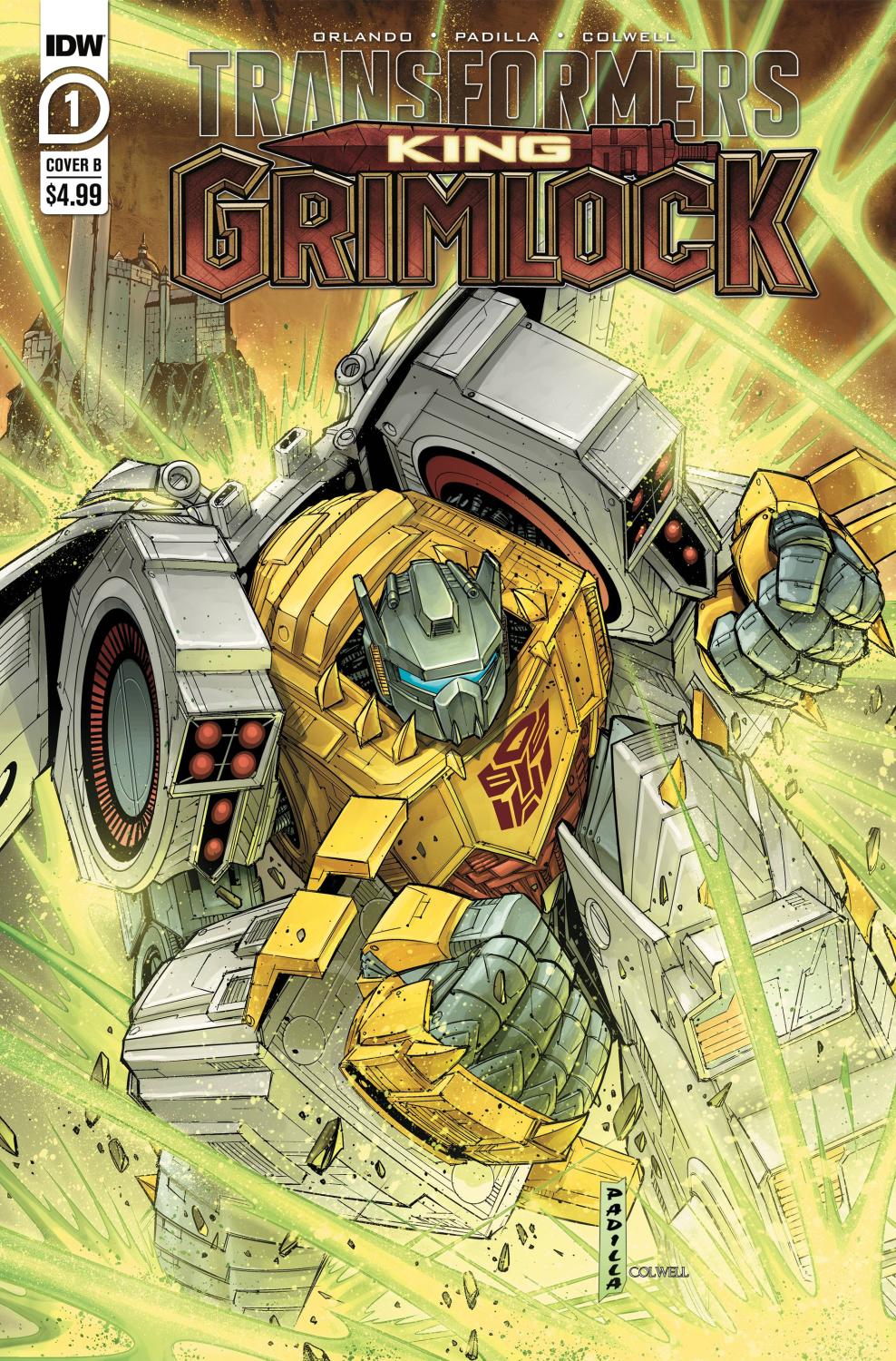 TRANSFORMERS KING GRIMLOCK #1 (OF 5)