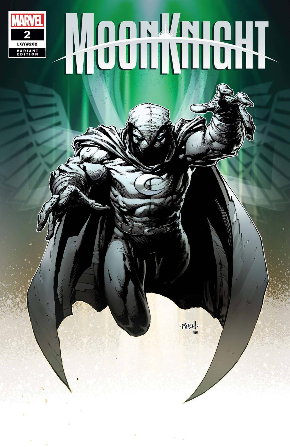 MOON KNIGHT #2 FINCH VAR