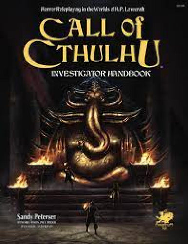 CALL OF CTHULHU 7TH EDITION INVESTIGATORS HANDBOOK