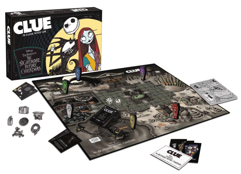 DISNEY NIGHTMARE BEFORE CHRISTMAS CLUE