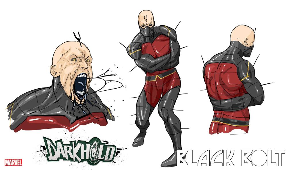 DARKHOLD BLACK BOLT #1 TORMEY DESIGN VAR