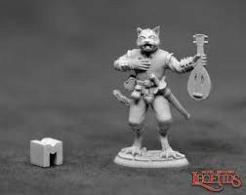 REAPER MINI 03924 TRILLADOUR CATFOLK BARD