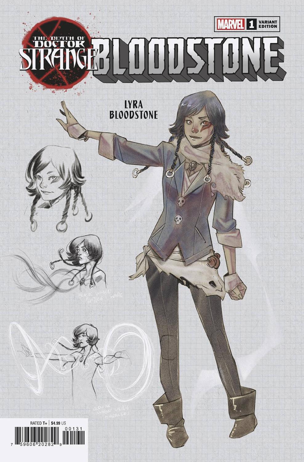 DEATH OF DOCTOR STRANGE BLOODSTONE #1 GUARA DESIGN VAR