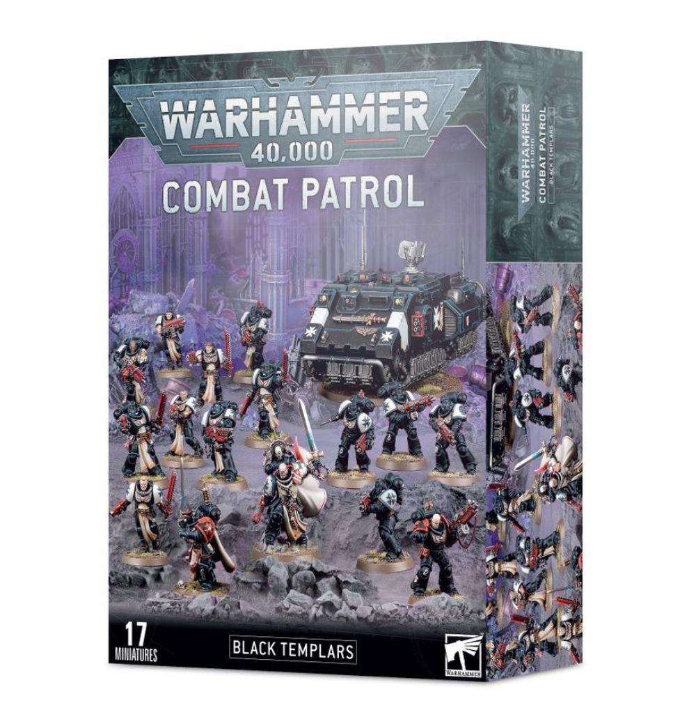 WARHAMMER 40K COMBAT PATROL BLACK TEMPLARS
