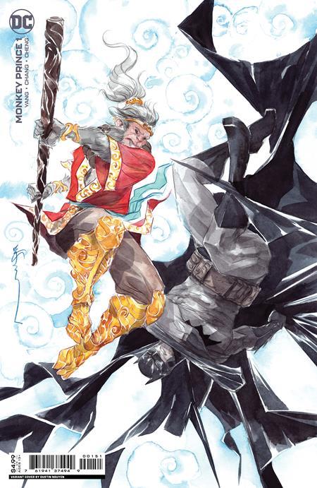 MONKEY PRINCE #1 CVR E INC 1:50 DUSTIN NGUYEN CARD STO