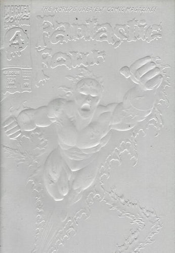 FANTASTIC FOUR 1961 #371 WHITE COVER