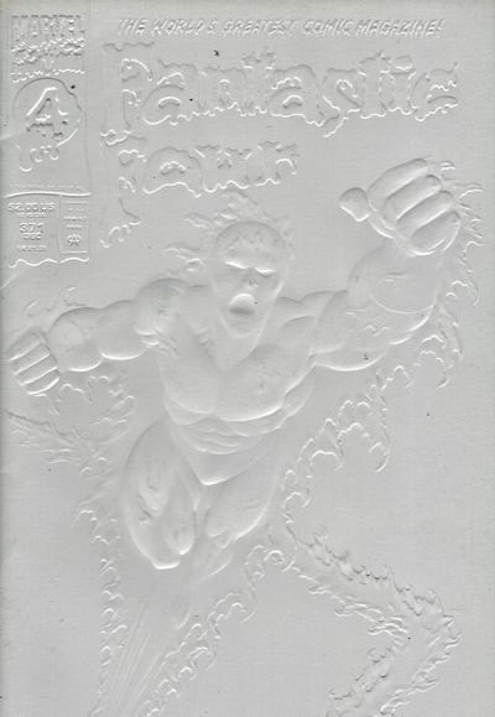 FANTASTIC FOUR 1961 #371 WHITE COVER