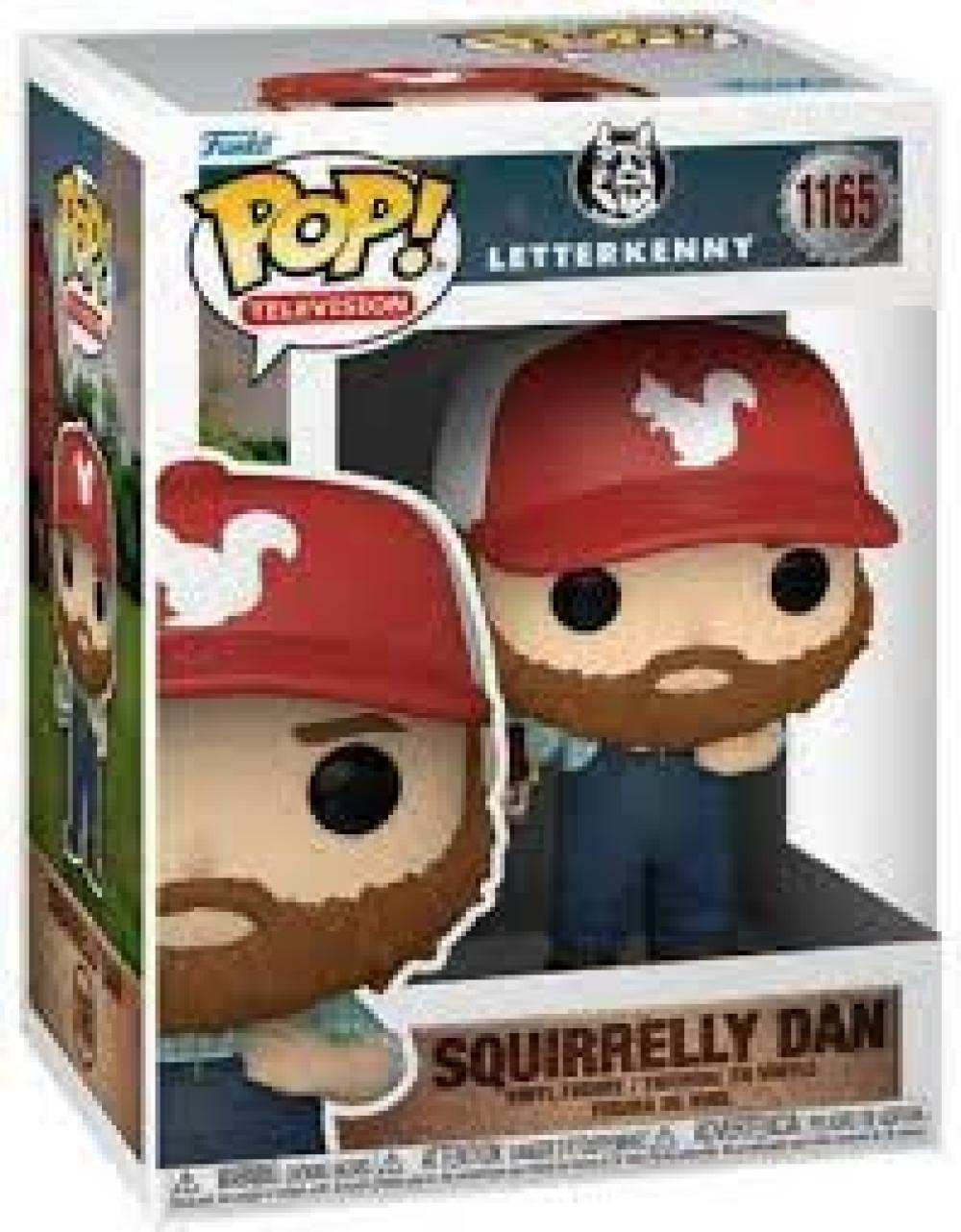 POP TELEVISION LETTERKENNY SQUIRRELLY DAN