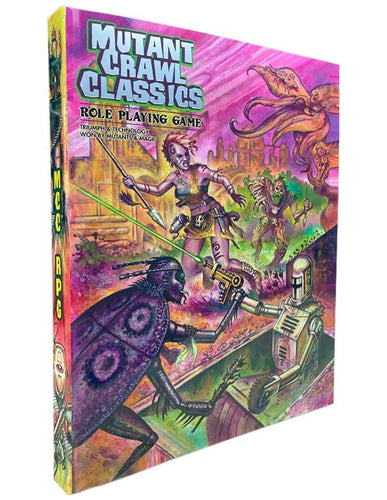 MUTANT CRAWL CLASSIC CORE RULEBOOK SOFT COVER