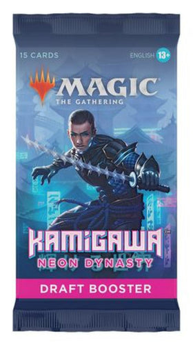 MTG KAMIGAWA NEON DYNASTY DRAFT BOOSTER PACK