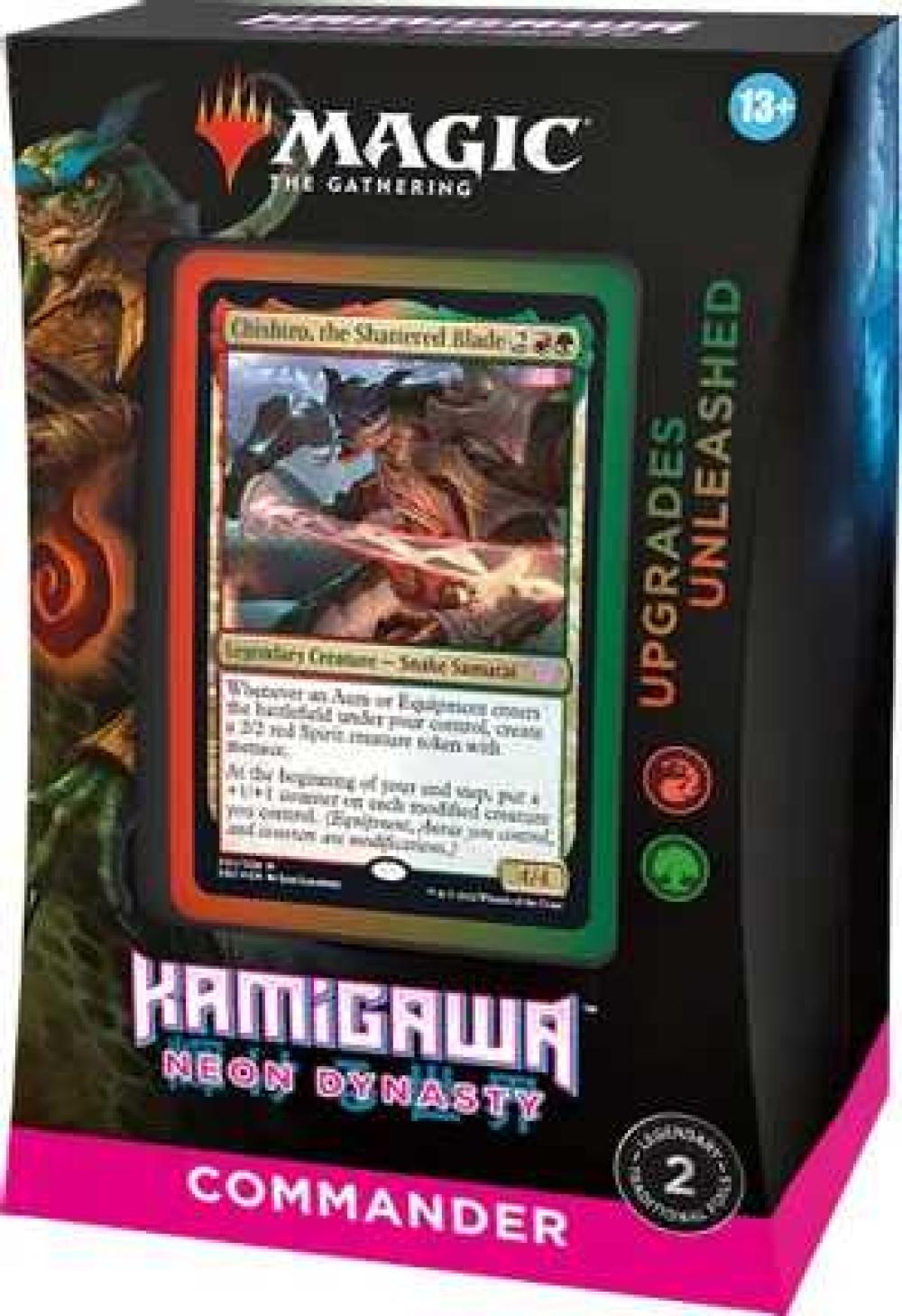 MTG KAMIGAWA NEON DYNASTY COMMANDER UPGRADES UNLEASHED