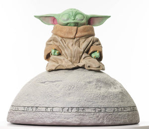 SW THE MANDALORIAN MILESTONES SEEING STONE GROGU STATUE