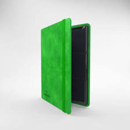 GAMEGENIC ZIP-UP ALBUM 18 POCKET GREEN