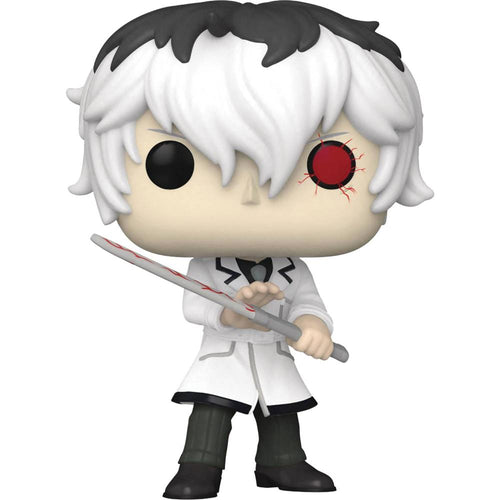 POP ANIMATION TOKYO GHOUL RE KEN KANEKI WHITE OUTFIT VIN FIG