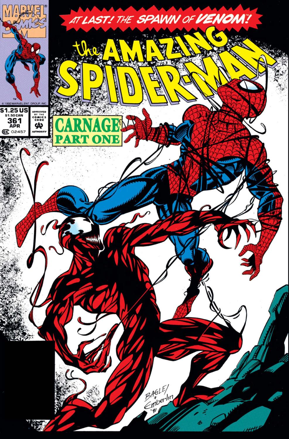 AMAZING SPIDER MAN 1963 #361 DIRECT