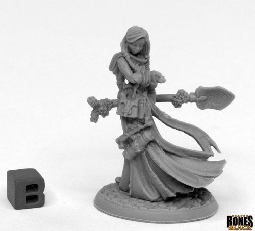 44015 HALF ELF WARLOCK D VANDRA LUKESIA REAPER MINI