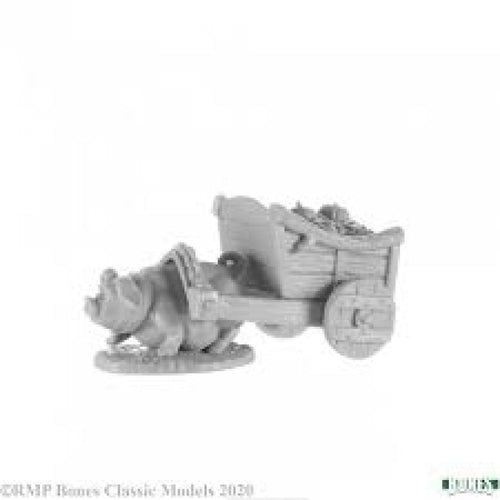 77657 PIG AND CART REAPER MINI