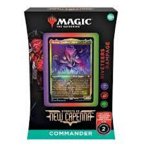 MTG STREETS OF NEW CAPENNA COMMANDER DECK RIVETEERS RAMPAGE