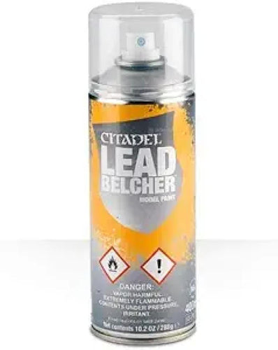 CITADEL SPRAY PRIMER LEAD BELCHER COLOUR PAINT