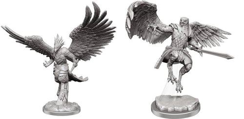 D&D NOLZURS MARVELOUS UNPAINTED MINIS AARAKOCRA PALADINS