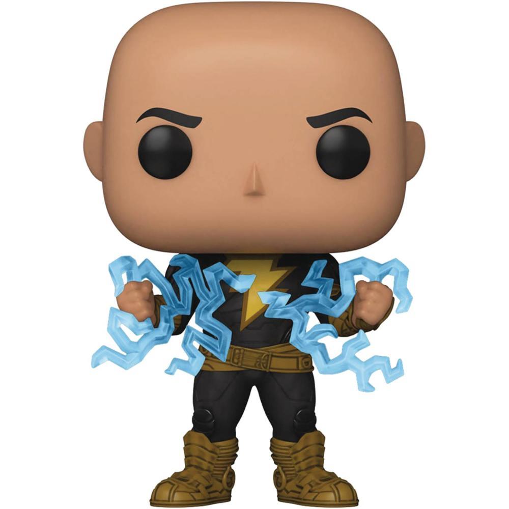 POP DC BLACK ADAM MOVIE BLACK ADAM WITH LIGHTNING VIN FIG