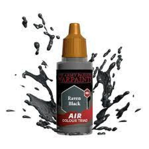 WARPAINTS AIR RAVEN BLACK MID