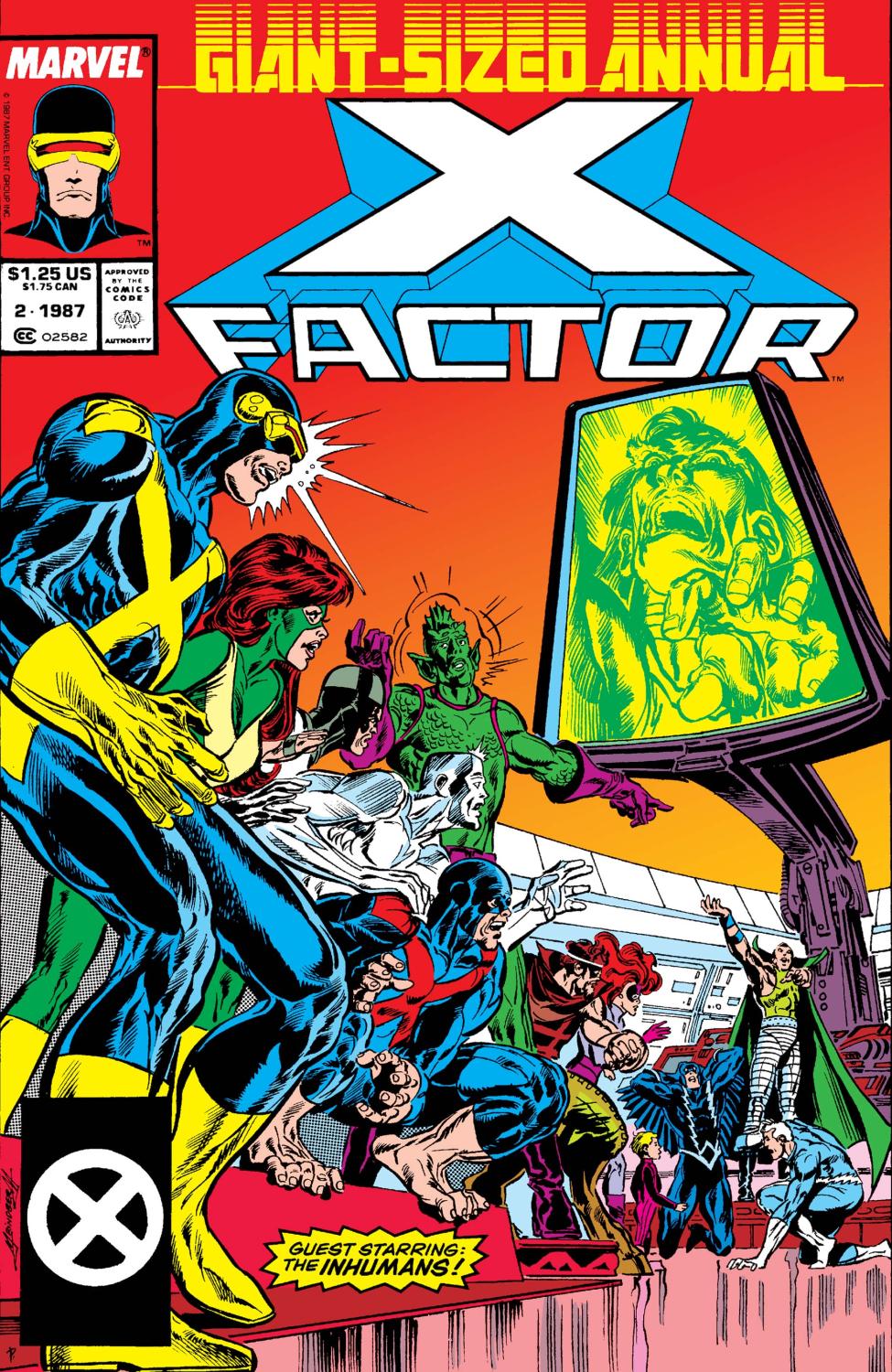 X-FACTOR 1986 ANNUAL#2