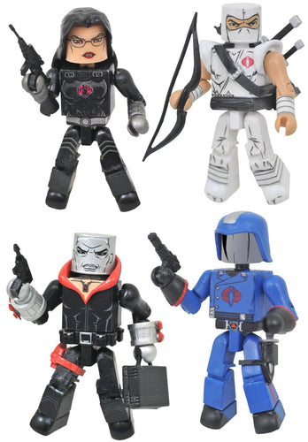GI JOE SERIES 2 CARDED MINIMATES BOX SET