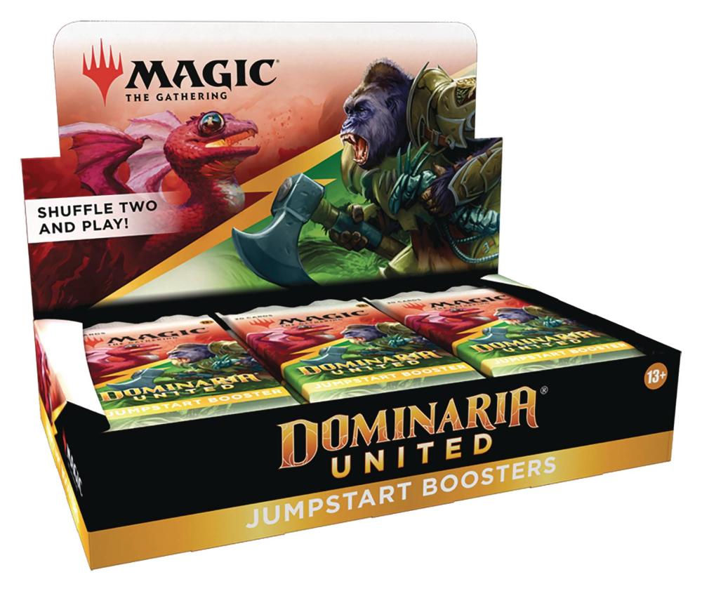 MTG TCG DOMINARIA UNITED JUMPSTART BOOSTER DIS 18CT