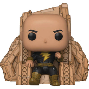 POP DELUXE BLACK ADAM BLACK ADAM ON THRONE VIN FIG