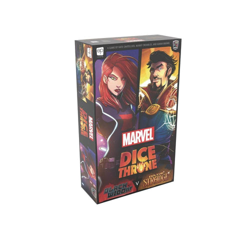 MARVEL DICE THRONE BLACK WIDOW VS DOCTOR STRANGE