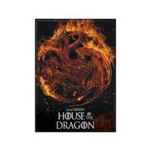 Load image into Gallery viewer, HOTD FLAMING TARGARYEN SIGIL MAGNET
