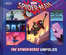Load image into Gallery viewer, SPIDER-MAN THE SPIDER-VERSE UNFOLDS HC
