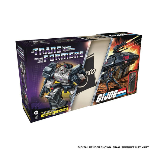 TRANSFORMERS X GI JOE MEGATRON HISS TANK AF