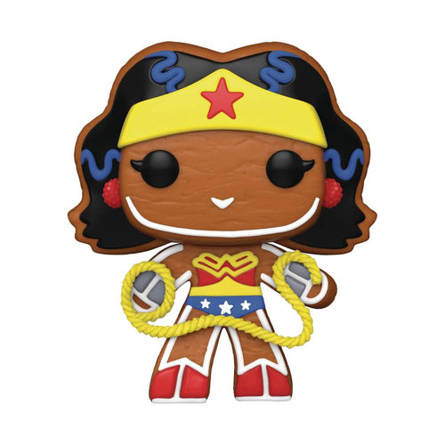 POP HEROES DC HOLIDAY WONDER WOMAN GB VIN FIG