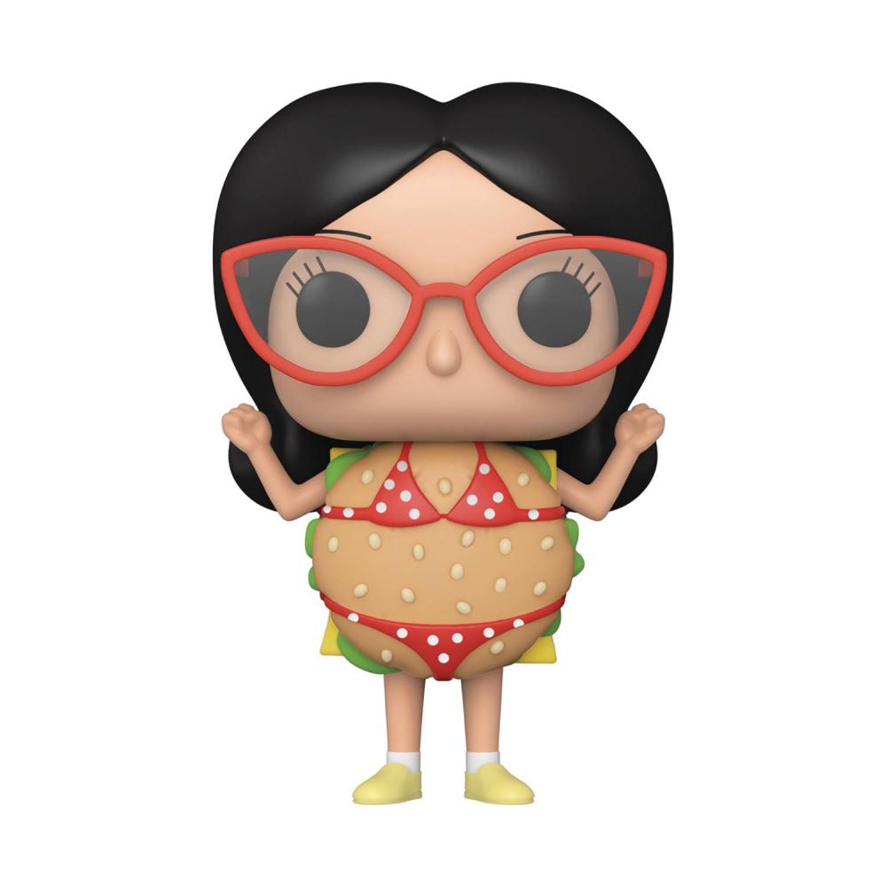 POP ANIMATION BOBS BURGERS BIKINI BURGER LINDA VINYL FIG