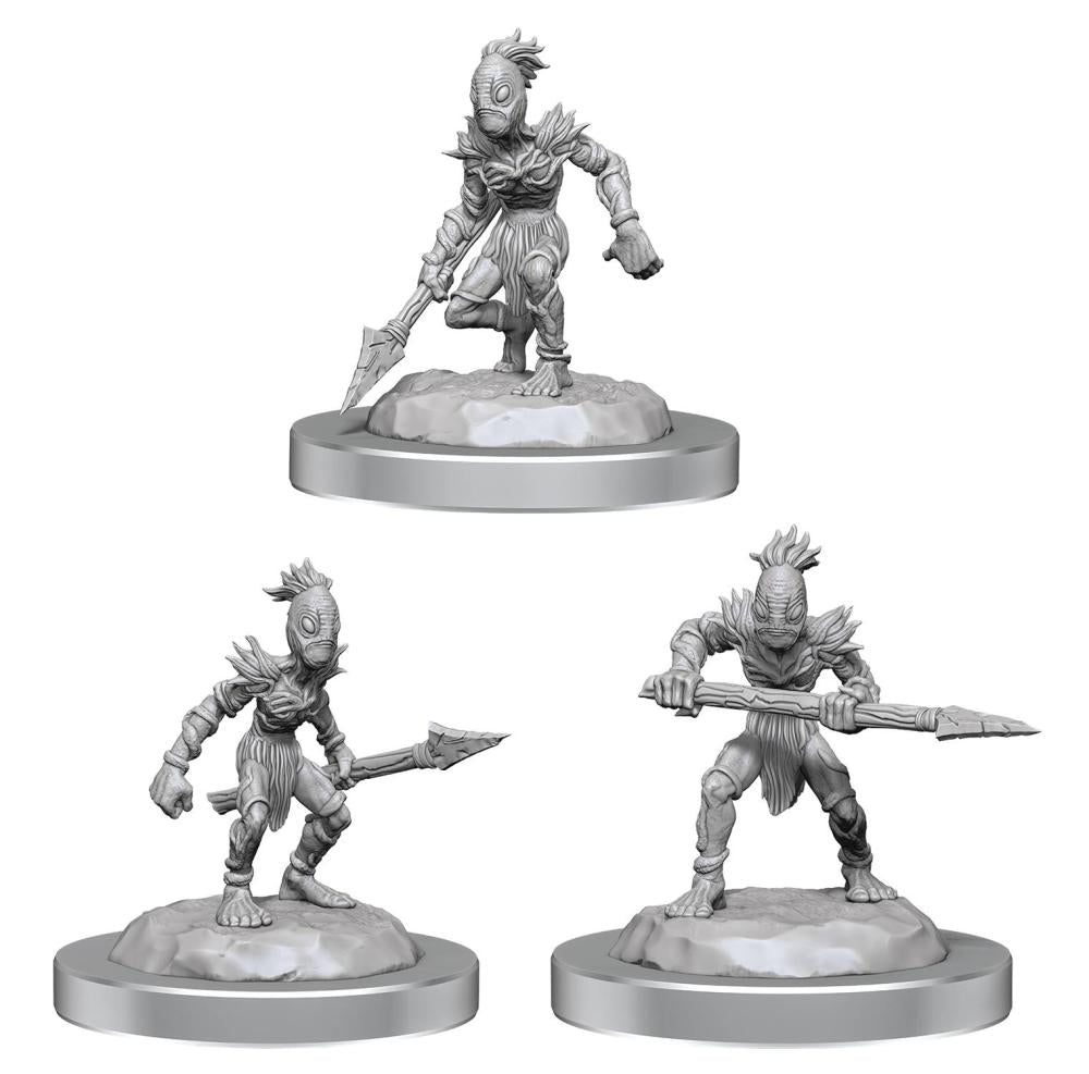 D&D NOLZURS UNPAINTED MINI VEGEPYGMIES