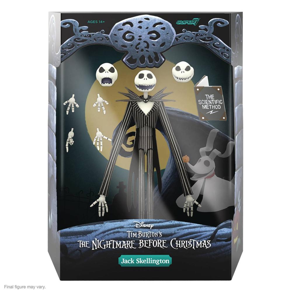 NIGHTMARE BEFORE CHRISTMAS ULTIMATES W4 JACK SKELLINGTON FIG