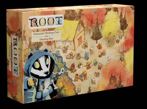 ROOT BOARD GAME THE MARAUDER HIRELINGS PACK AND HIRELING BOX