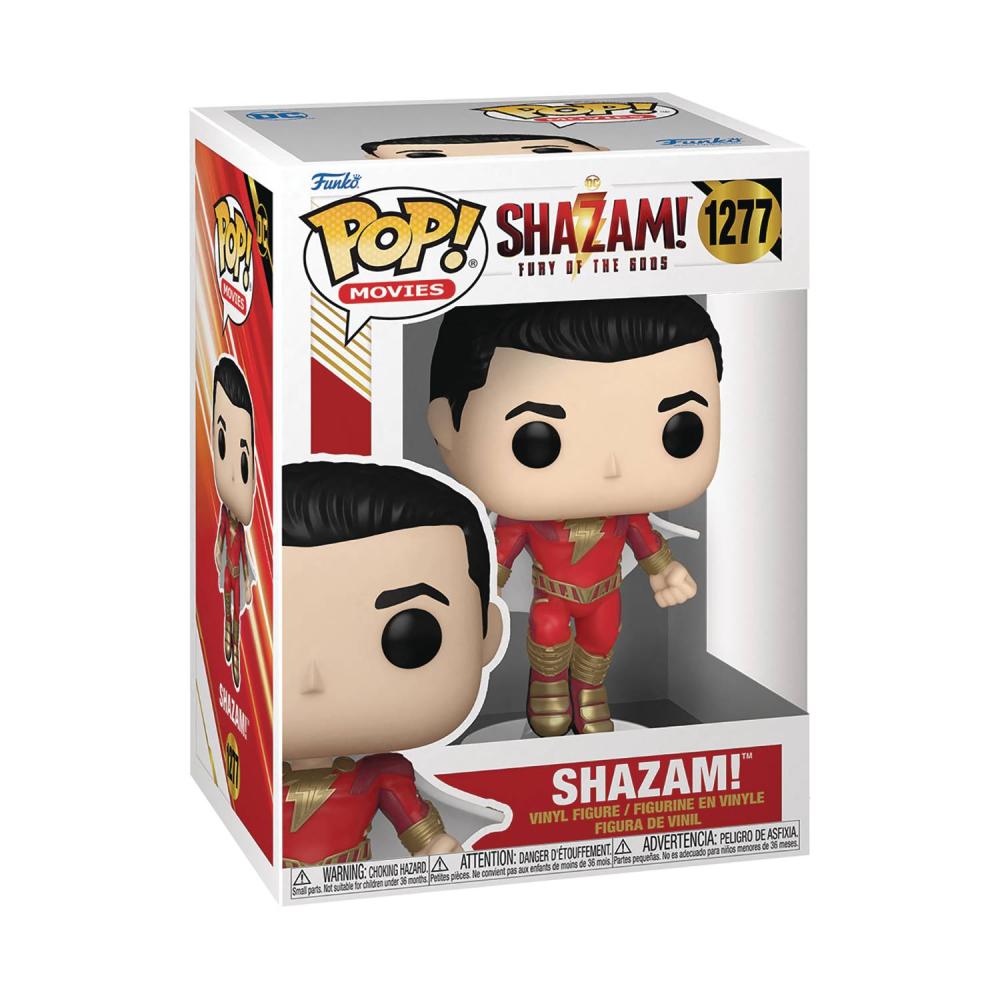 POP MOVIES SHAZAM FURY OF THE GODS SHAZAM VINYL FIG
