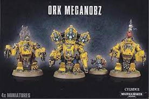 WARHAMMER 40K ORKS MEGANOBZ