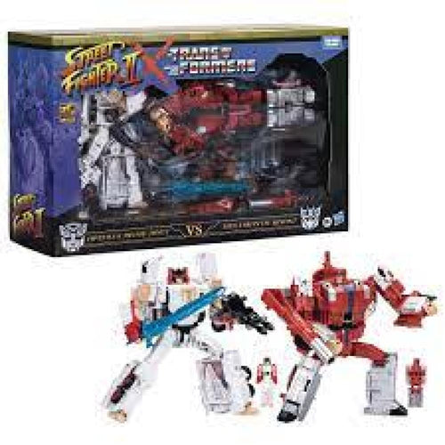TRANSFORMERS X SF2 OPTIMUS/RYU V MEGATRON/BISON AF